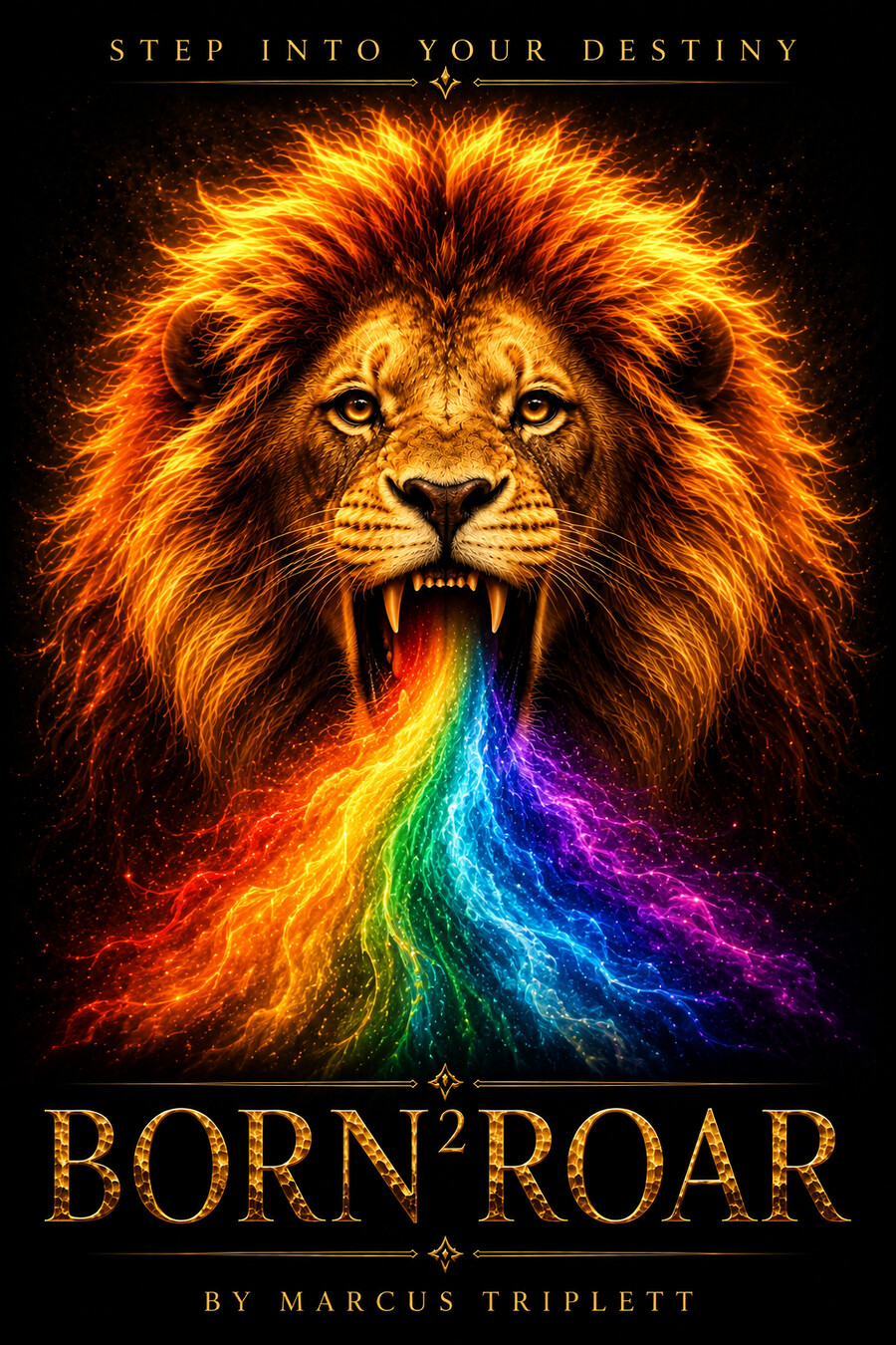 Born 2 Roar book cover by Marcus Triplett