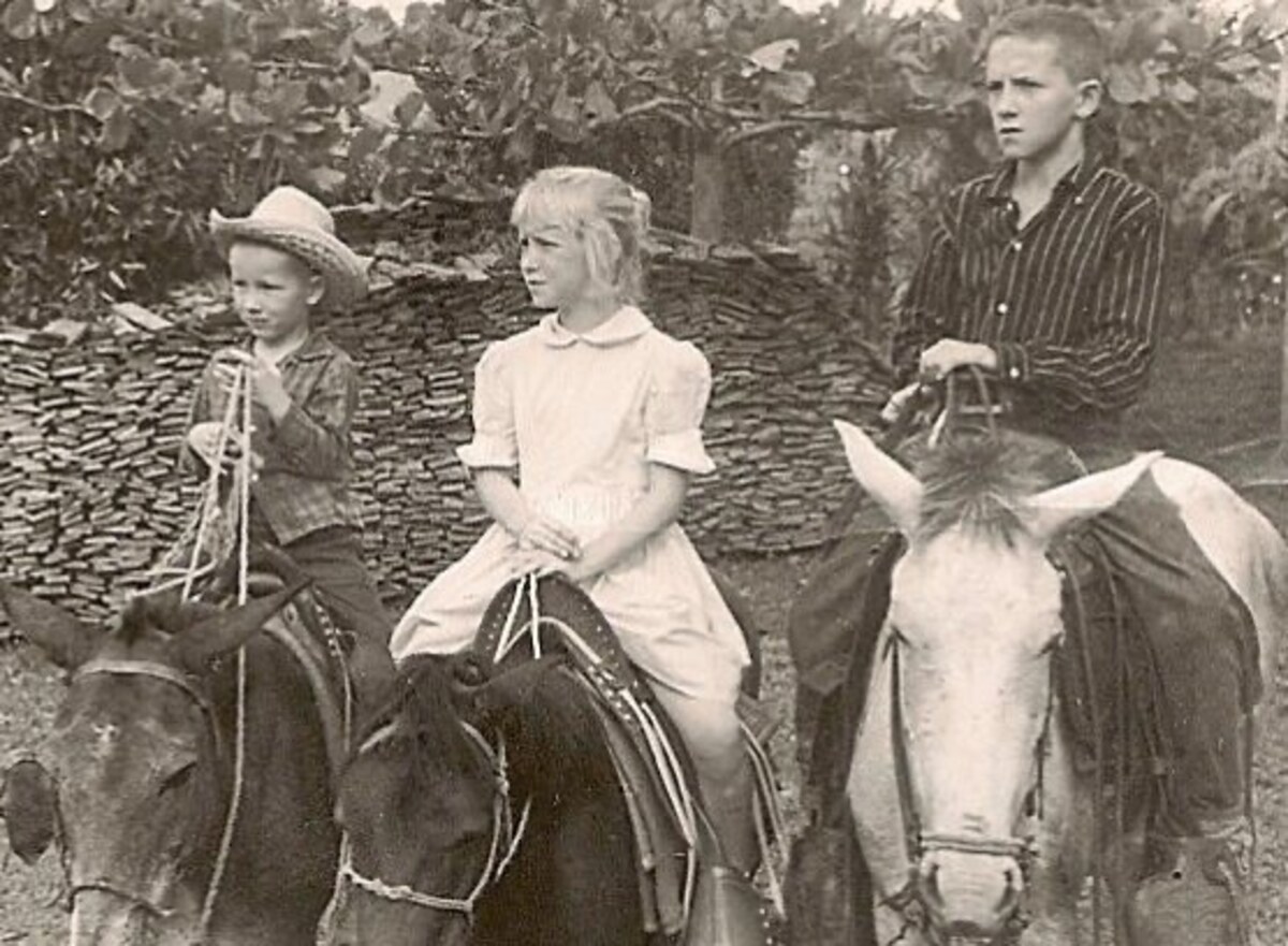Marcus as a young boy on the mission field in Nicaragua